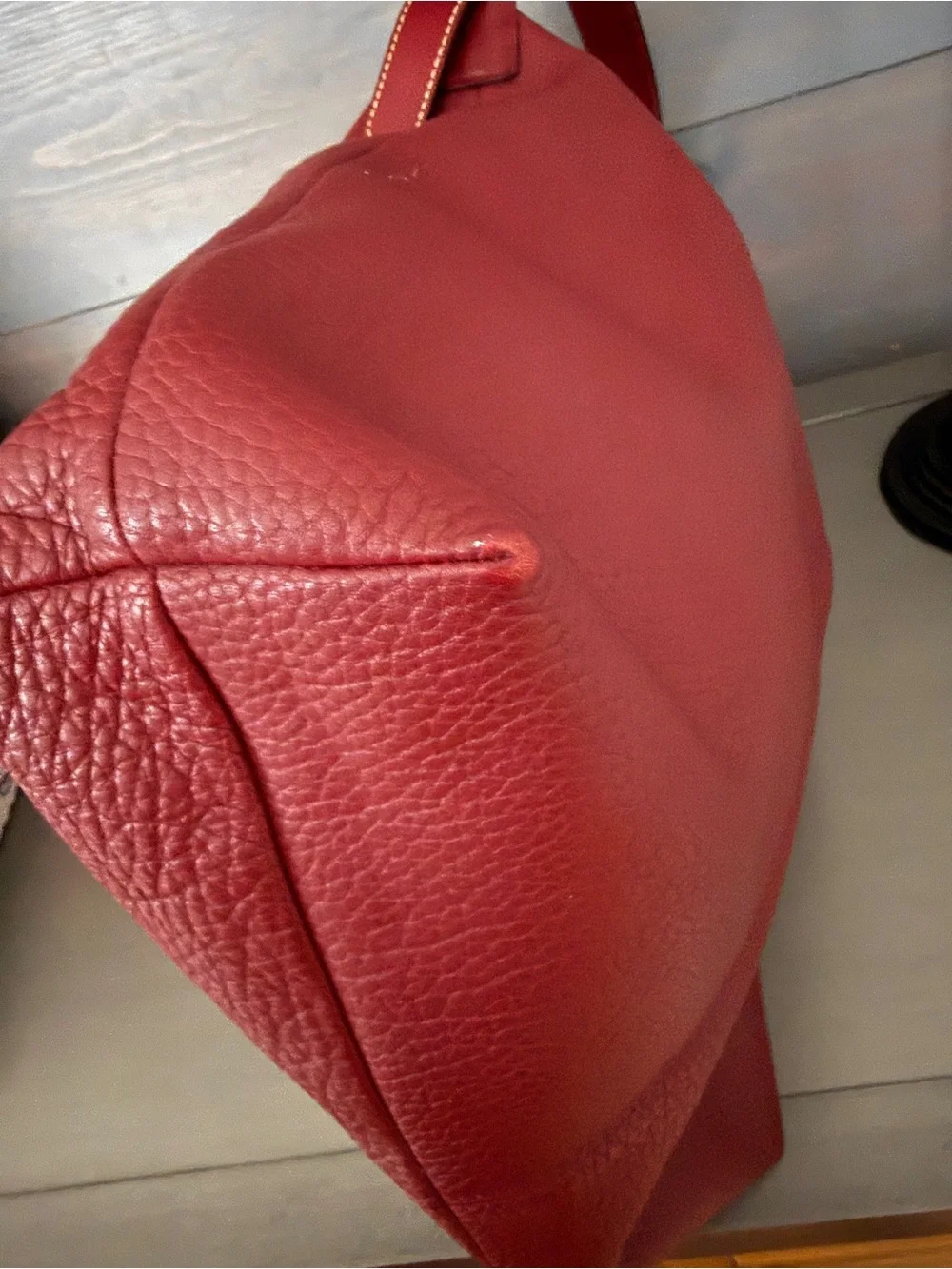Dooney & Bourke Pebble Leather Hobo - Flawed, Please Read - Picture 10 of 14